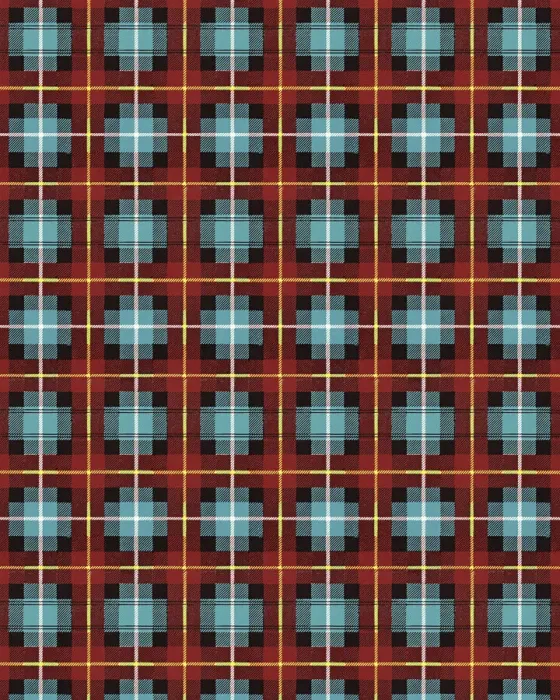 Framed Print : Plaid Pattern