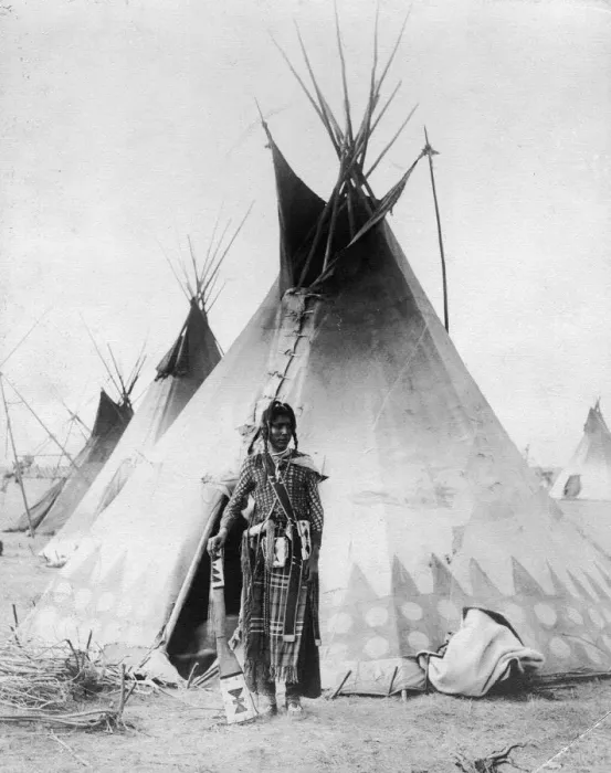 Framed Print : Plains Tribesman Framed Print : Plains Tribesman