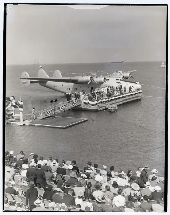 Framed Print : Plane Being Christened Before Service Framed Print : Plane Being Christened Before Service