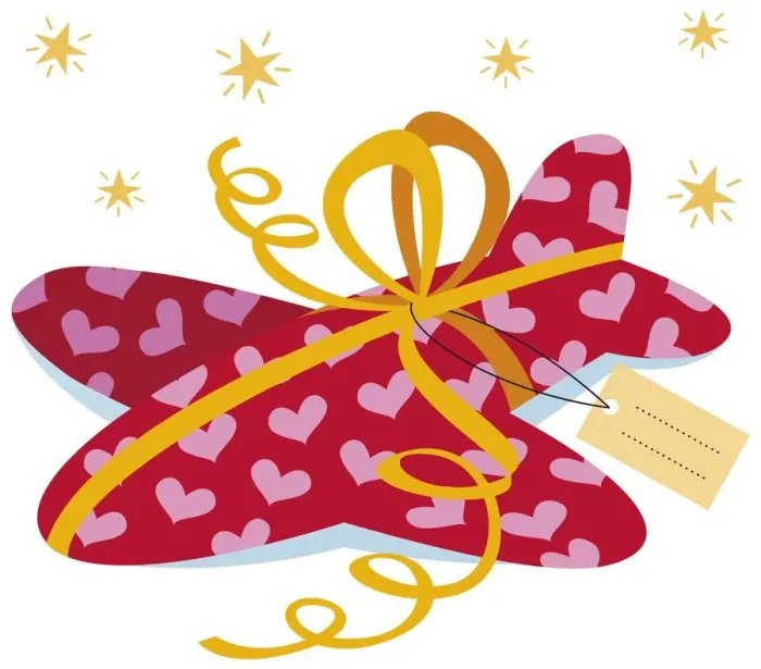 Framed Print : Plane in red wrapping paper, tied with yellow ribbon, card attached Framed Print : Plane in red wrapping paper, tied with yellow ribbon, card attached