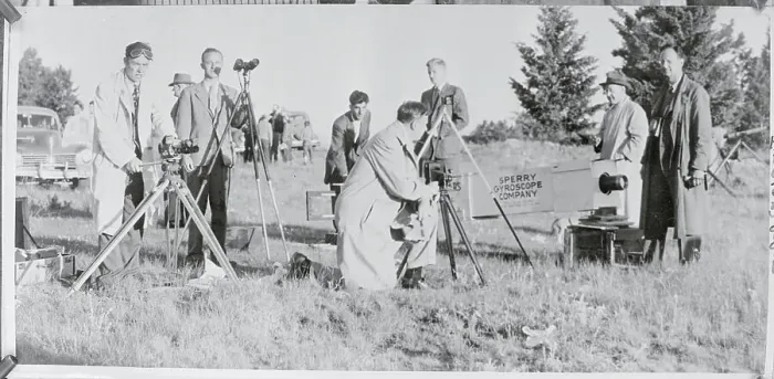 Framed Print : Planetarium Members Recording Eclipse Observations Framed Print : Planetarium Members Recording Eclipse Observations