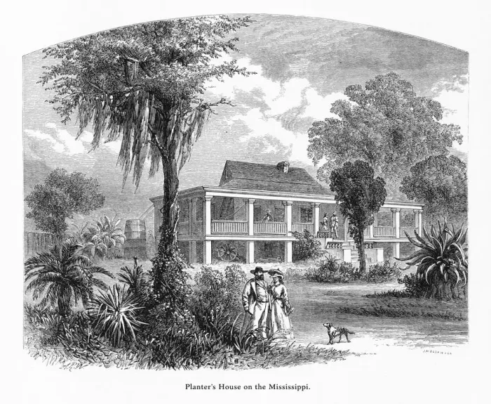 Framed Print : Planteras House on the Mississippi River at New Orleans, Louisiana, United States, American Victorian Engraving, 1872 Framed Print : Planteras House on the Mississippi River at New Orleans, Louisiana, United States, American Victorian Engraving, 1872