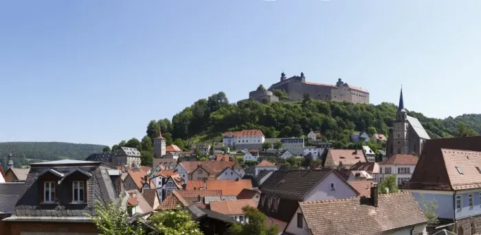 Framed Print : Plassenburg Castle, panoramic view over Kulmbach, Upper Franconia, Franconia, Bavaria, Germany, Europe Framed Print : Plassenburg Castle, panoramic view over Kulmbach, Upper Franconia, Franconia, Bavaria, Germany, Europe