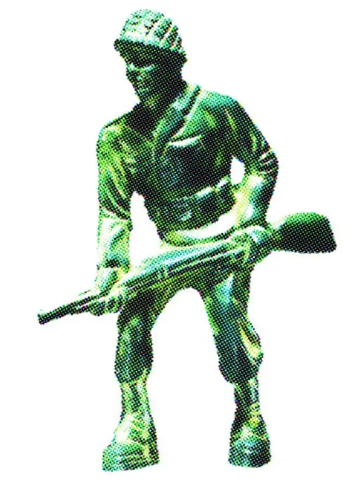 Framed Print : Plastic Toy Soldier Framed Print : Plastic Toy Soldier