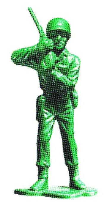 Framed Print : Plastic Toy Soldier Framed Print : Plastic Toy Soldier