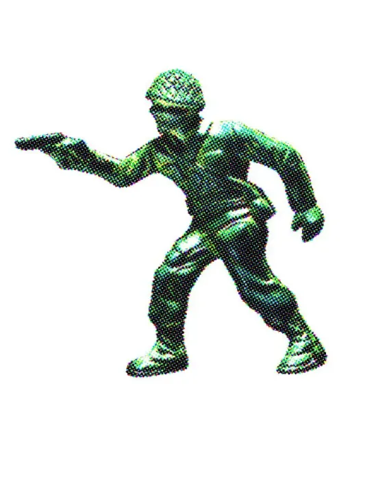 Framed Print : Plastic Toy Soldier Framed Print : Plastic Toy Soldier