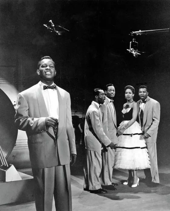 Framed Print : The Platters On Ed Sullivan Show Framed Print : The Platters On Ed Sullivan Show