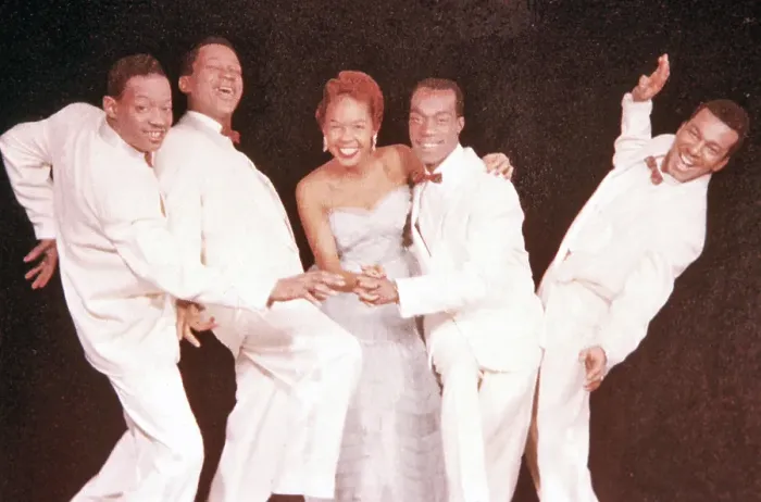 Framed Print : The Platters Performing Framed Print : The Platters Performing