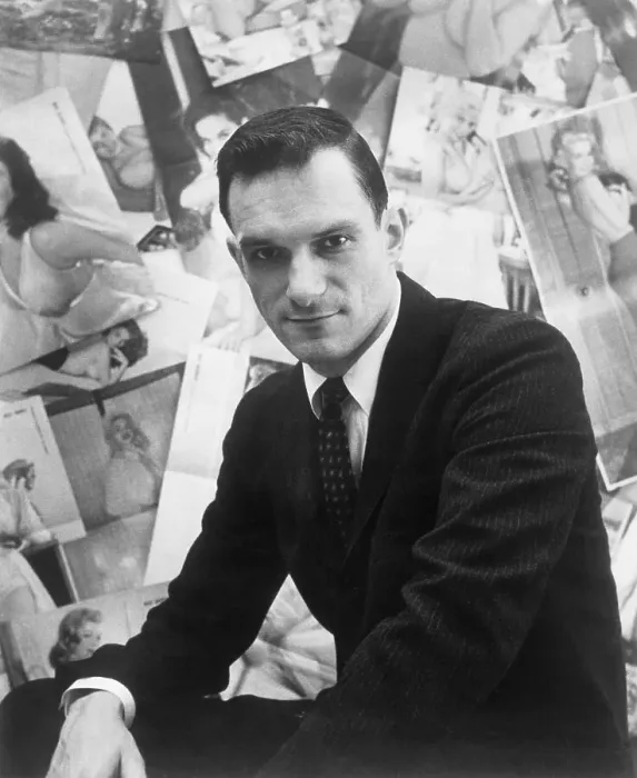 Framed Print : Playboy Publisher Hugh Hefner