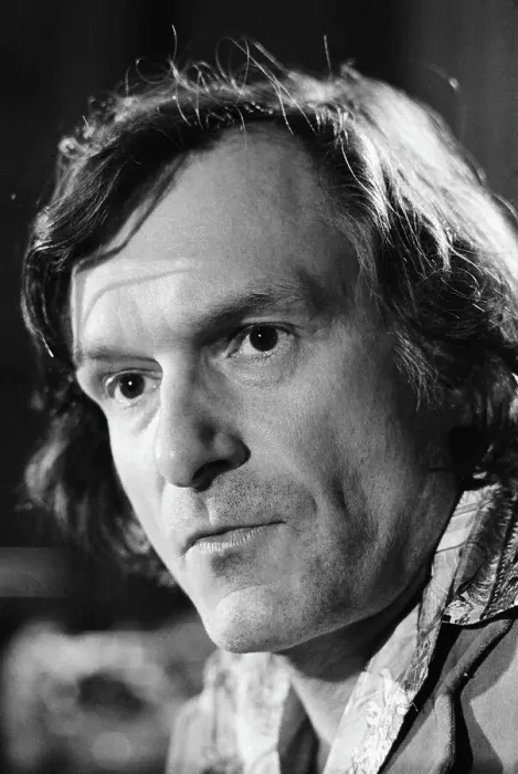 Framed Print : Playboy Publisher Hugh Hefner at News Conference Framed Print : Playboy Publisher Hugh Hefner at News Conference