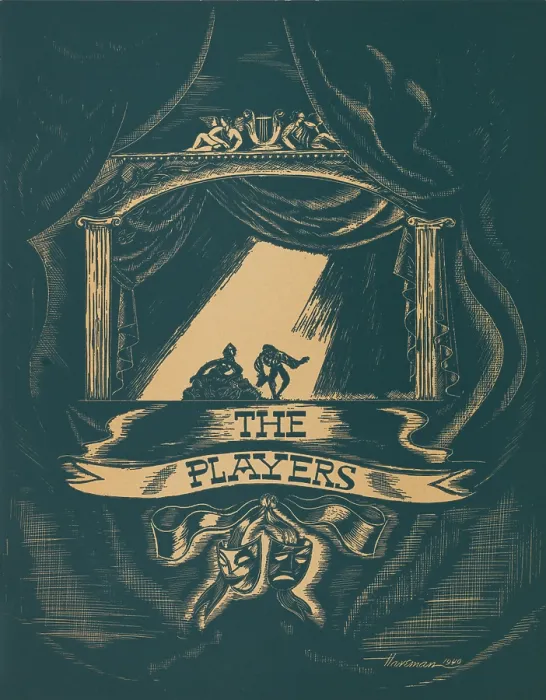 Framed Print : Players, The Framed Print : Players, The