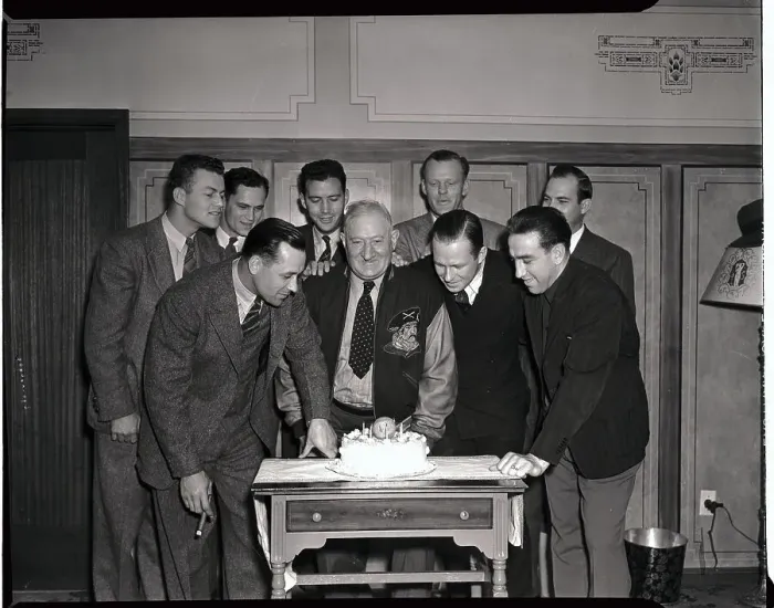 Framed Print : Players Celebrating Honus Wagner Birthday Framed Print : Players Celebrating Honus Wagner Birthday