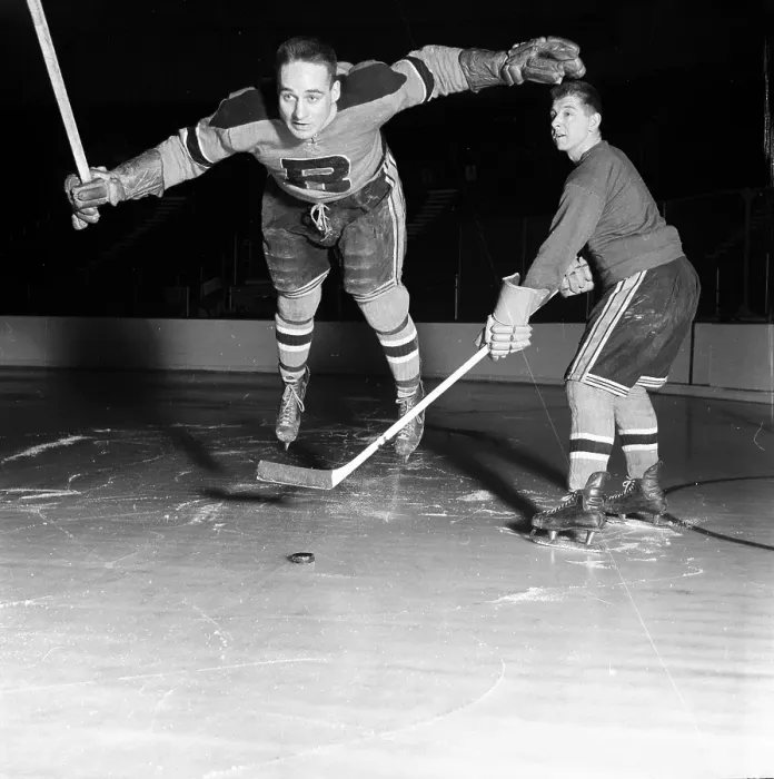 Framed Print : Players On Ice