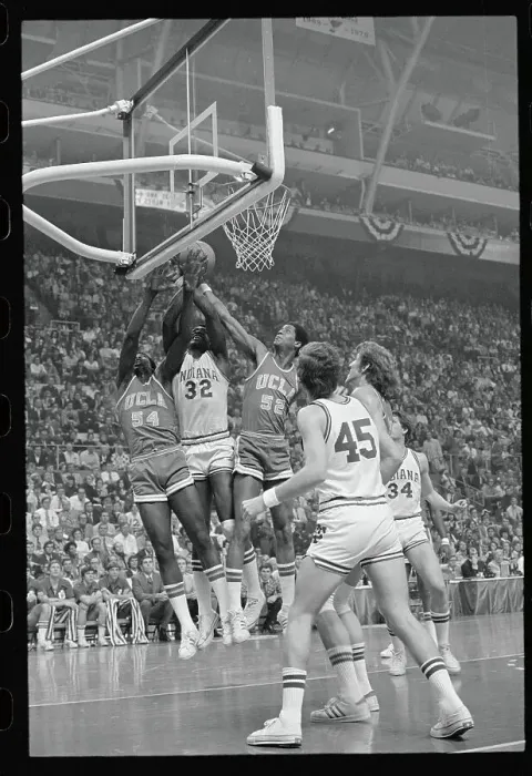 Framed Print : Players Reaching for the Ball Framed Print : Players Reaching for the Ball
