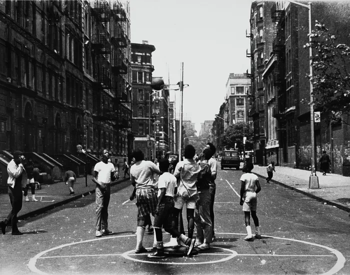 Framed Print : Playing Basketball