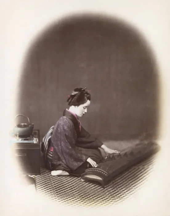 Framed Print : Playing The Koto Framed Print : Playing The Koto