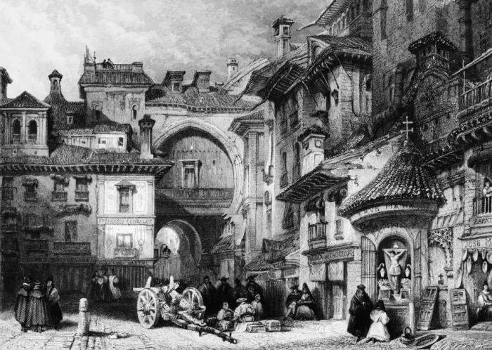 Framed Print : Plaza Bib-Rambla