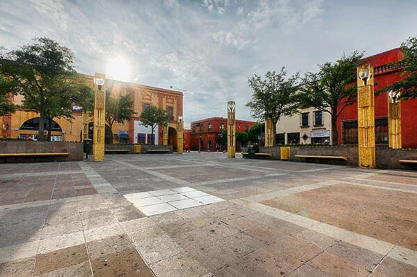 Plaza ConstituciAon (Constitution Plaza) - Downtown Queretaro, Mexico