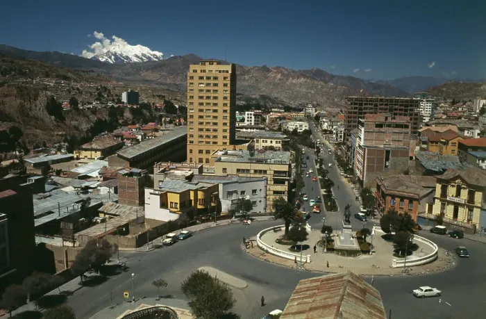 Framed Print : Plaza Del Estudiante, La Paz Framed Print : Plaza Del Estudiante, La Paz