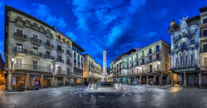 Framed Print : Plaza del Torico, Teruel, Aragon, Spain Framed Print : Plaza del Torico, Teruel, Aragon, Spain