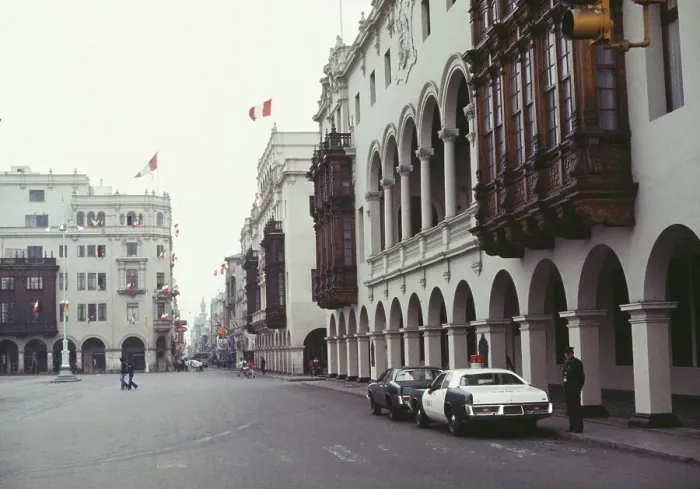Framed Print : Plaza Mayor, Lima Framed Print : Plaza Mayor, Lima