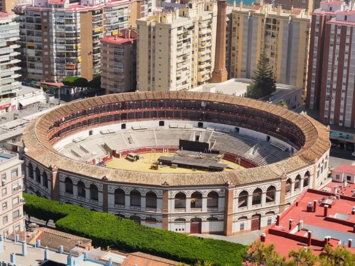 Framed Print : Plaza de toros de Malaga -bullring of La Malagueta Framed Print : Plaza de toros de Malaga -bullring of La Malagueta