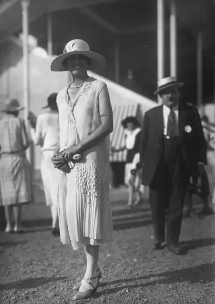 Prints of Pleated Dress