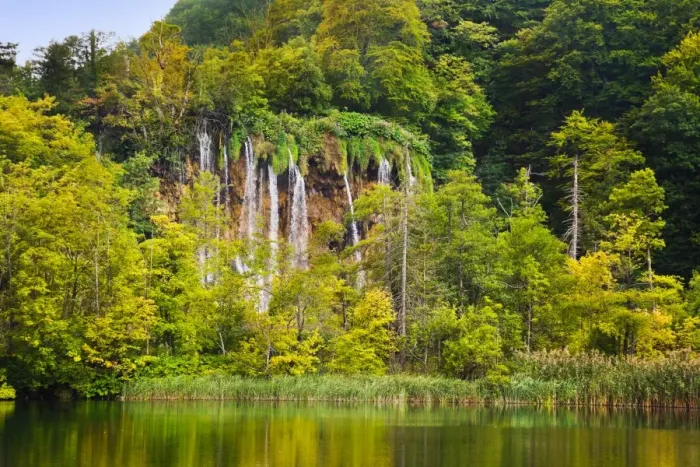Framed Print : Plitvice lakes in Croatia Framed Print : Plitvice lakes in Croatia