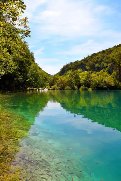 Framed Print : Plitvice Lakes national park in Croatia Framed Print : Plitvice Lakes national park in Croatia
