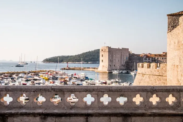 Framed Print : Plo─ìe Gate, Dubrovniks Old Town