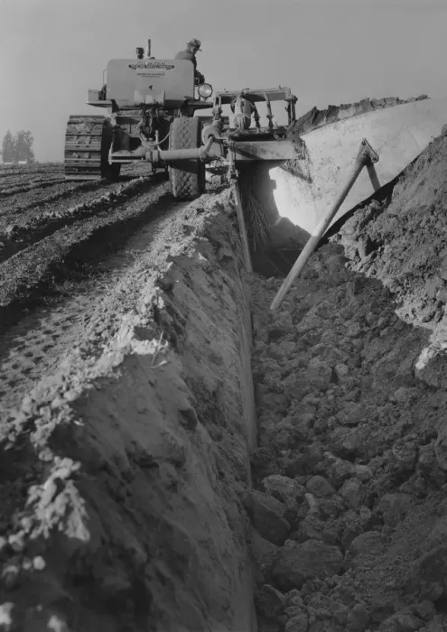 Framed Print : Ploughing The Soil Framed Print : Ploughing The Soil