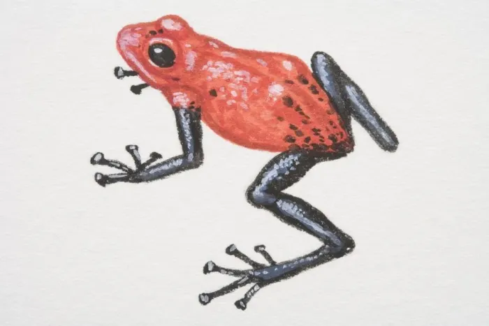 Framed Print : Poison-dart Frogs (Dendrobatidae)
