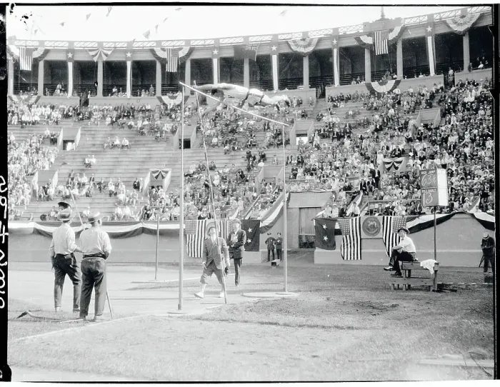 Framed Print : Pole Vault Event Framed Print : Pole Vault Event