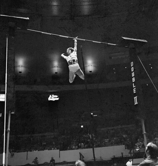 Framed Print : Pole Vault Record Framed Print : Pole Vault Record