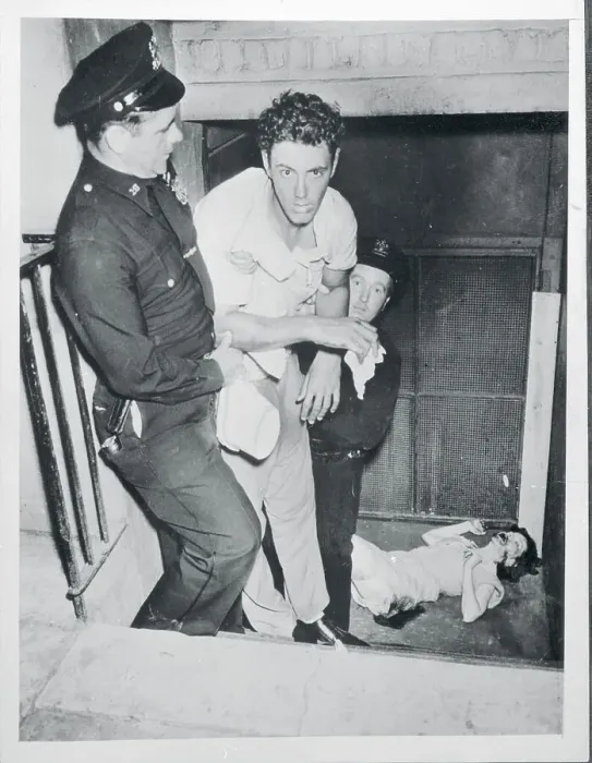 Framed Print : Police Capturing Francis Cuniffe
