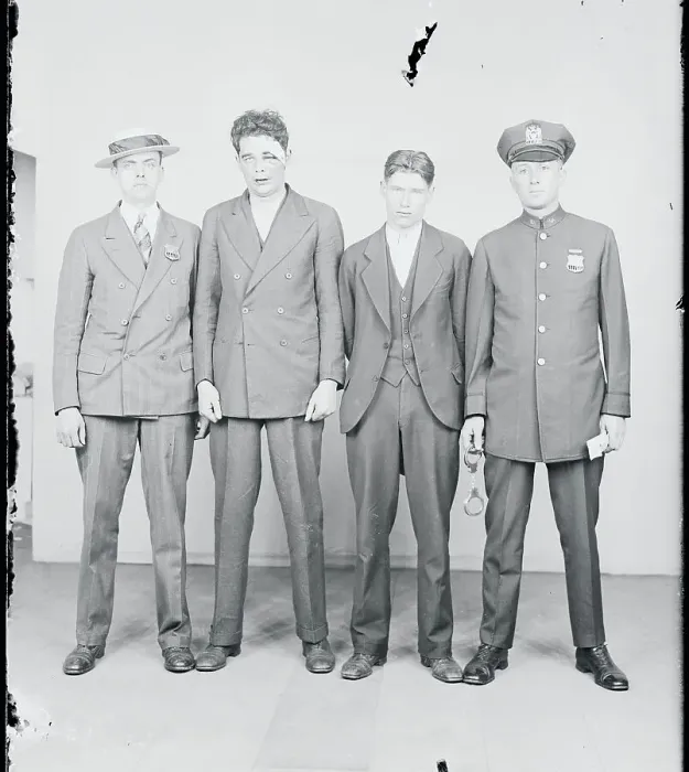 Framed Print : Police and Criminals Framed Print : Police and Criminals