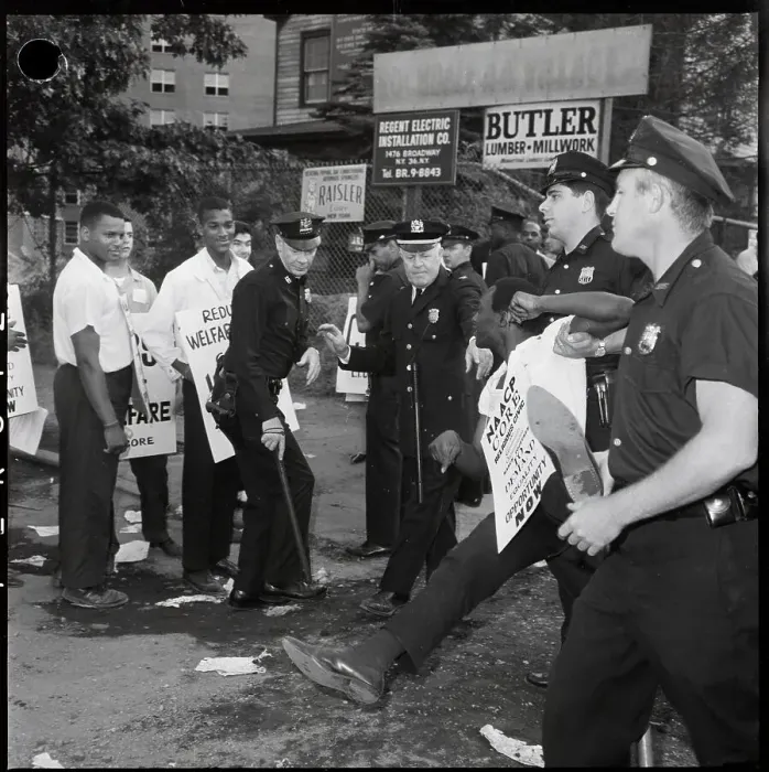 Framed Print : Police Drag Away Demonstrator Framed Print : Police Drag Away Demonstrator