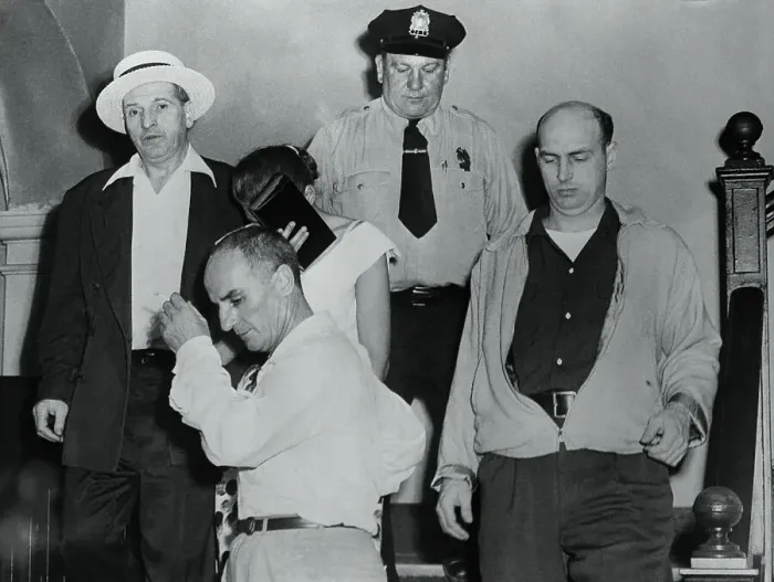 Framed Print : Police Escorting Joseph O'Keefe Framed Print : Police Escorting Joseph O'Keefe