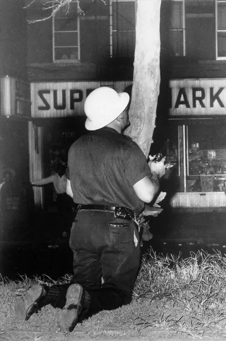 Framed Print : Police at Harlem Riot Framed Print : Police at Harlem Riot