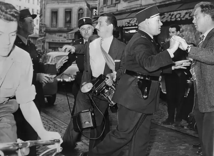 Framed Print : Police Manhandling a Photographer Framed Print : Police Manhandling a Photographer