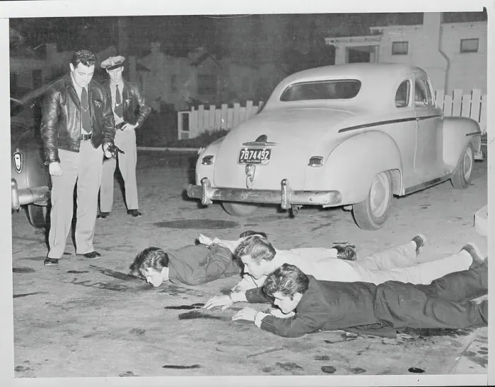 Framed Print : Police Nab Three in Berkeley Shoot-Out Framed Print : Police Nab Three in Berkeley Shoot-Out