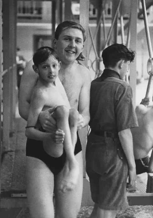 Framed Print : Polio Swimming Gala Framed Print : Polio Swimming Gala