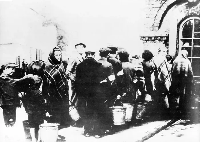 Framed Print : Polish Jews Waiting