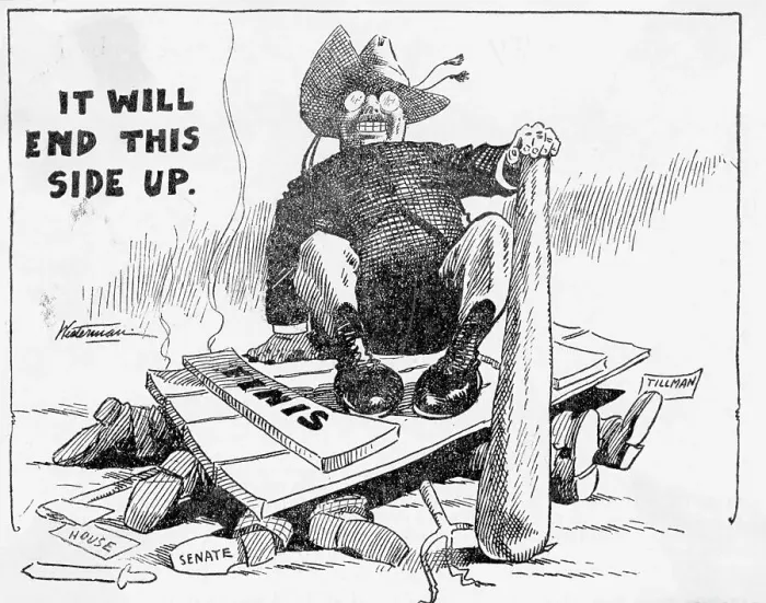 Framed Print : Polit Cartoon Of Teddy Roosevelt Framed Print : Polit Cartoon Of Teddy Roosevelt