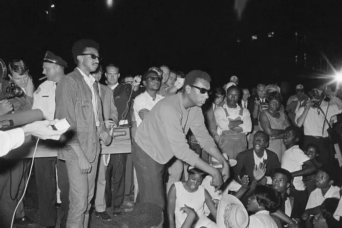 Framed Print : Political Activist Stokely Carmichael During Protest in Alabama Framed Print : Political Activist Stokely Carmichael During Protest in Alabama