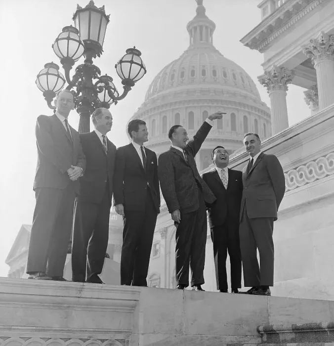Framed Print : Political Leaders Observing Capitol Sites Framed Print : Political Leaders Observing Capitol Sites