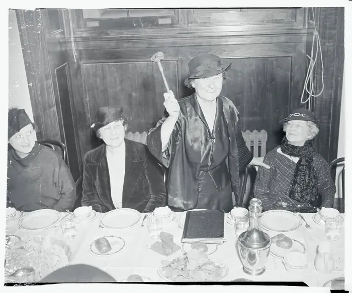 Framed Print : Political Wives Attending Luncheon Framed Print : Political Wives Attending Luncheon