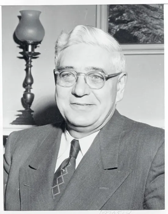 Framed Print : Politician Henry C. Dworshak Sitting by Lamp Framed Print : Politician Henry C. Dworshak Sitting by Lamp