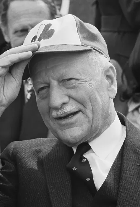 Framed Print : Politician Wearing Baseball Cap Framed Print : Politician Wearing Baseball Cap