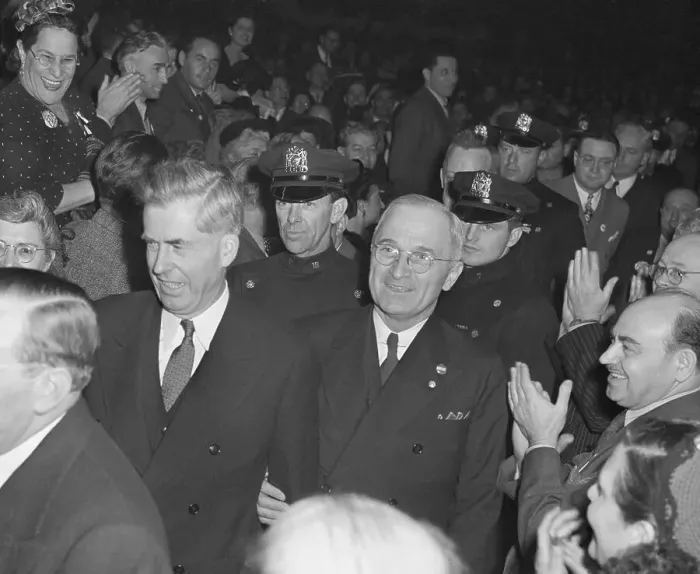 Framed Print : Politicians Entering Rally Framed Print : Politicians Entering Rally
